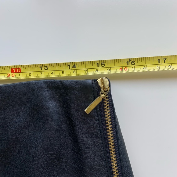 Club Monaco Faux Leather Kay Skirt - Picture 8 of 9